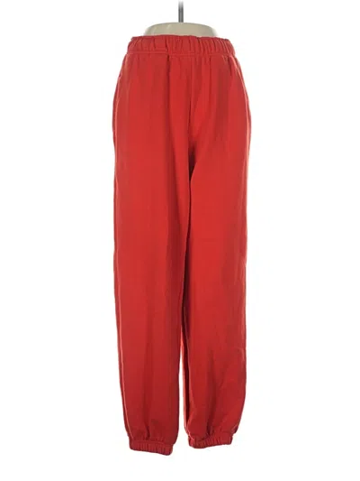 Pre-owned Athleta Casual Pants In Red