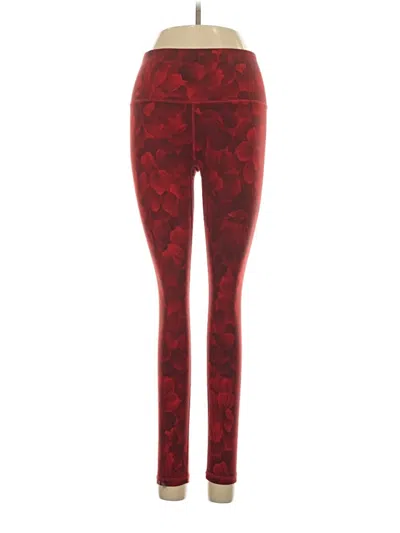 Pre-owned Athleta Casual Pants In Red