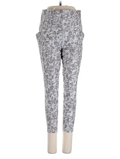 Pre-owned Athleta Casual Pants In Silver