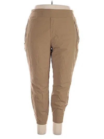 Pre-owned Athleta Casual Pants In Tan