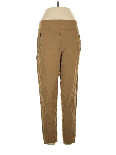 Pre-owned Athleta Casual Pants In Tan