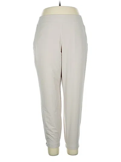 Pre-owned Athleta Casual Pants In White