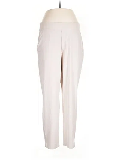 Pre-owned Athleta Casual Pants In White