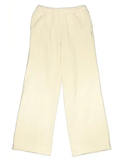 Pre-owned Athleta Kids' Casual Pants In White