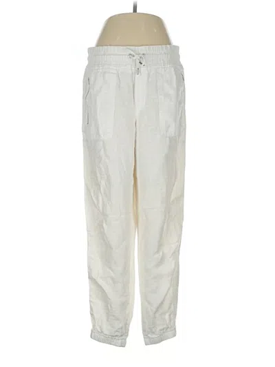 Pre-owned Athleta Casual Pants In White