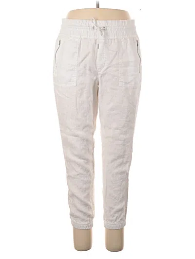 Pre-owned Athleta Casual Pants In White