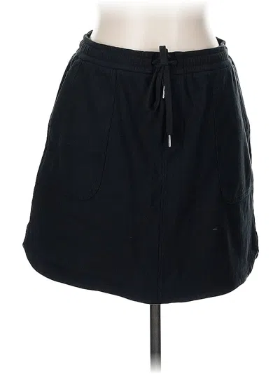 Pre-owned Athleta Casual Skirt In Black