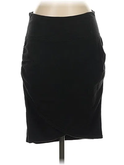Pre-owned Athleta Casual Skirt In Black