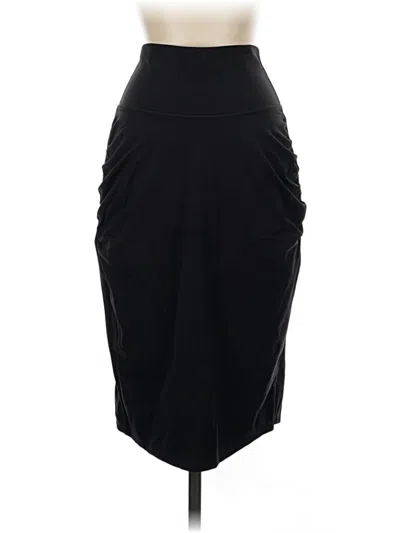 Pre-owned Athleta Casual Skirt In Black