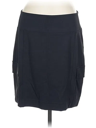 Pre-owned Athleta Casual Skirt In Black
