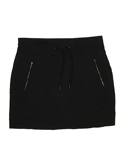 Pre-owned Athleta Casual Skirt In Black