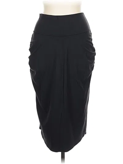 Pre-owned Athleta Casual Skirt In Black