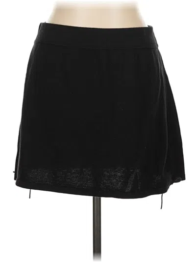 Pre-owned Athleta Casual Skirt In Black