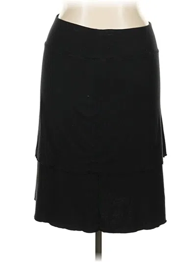 Pre-owned Athleta Casual Skirt In Black