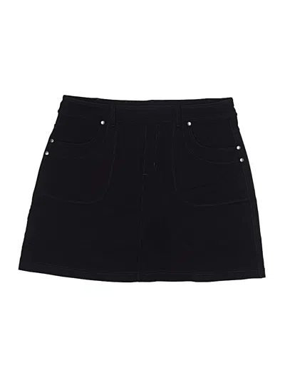 Pre-owned Athleta Casual Skirt In Black