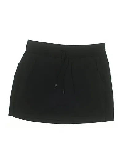Pre-owned Athleta Casual Skirt In Black