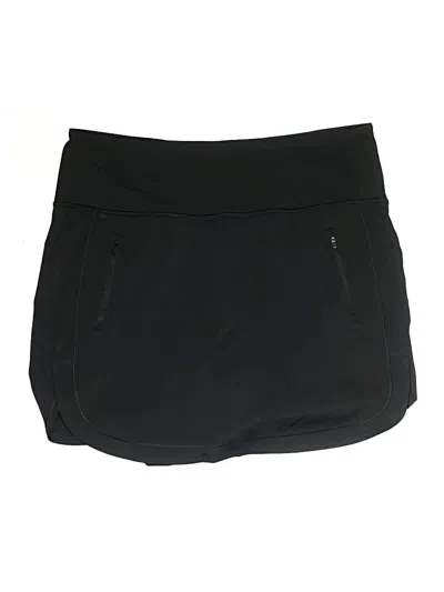 Pre-owned Athleta Casual Skirt In Black