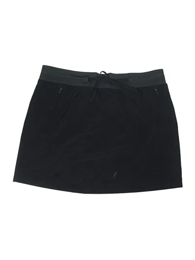 Pre-owned Athleta Casual Skirt In Black