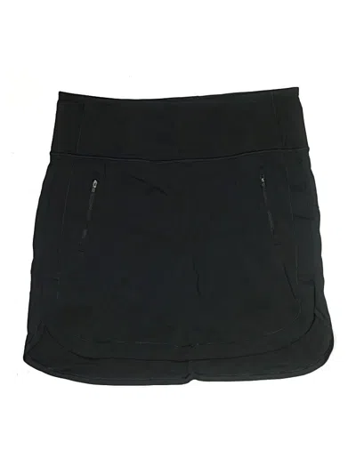 Pre-owned Athleta Casual Skirt In Black