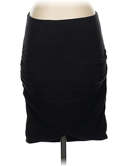 Pre-owned Athleta Casual Skirt In Black