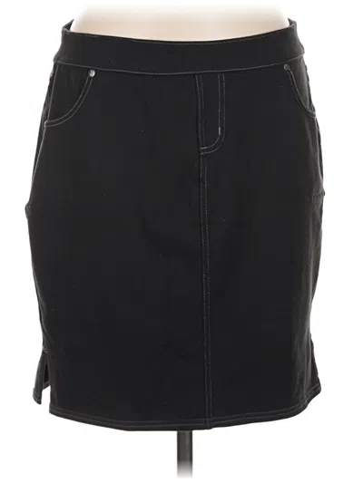 Pre-owned Athleta Casual Skirt In Black