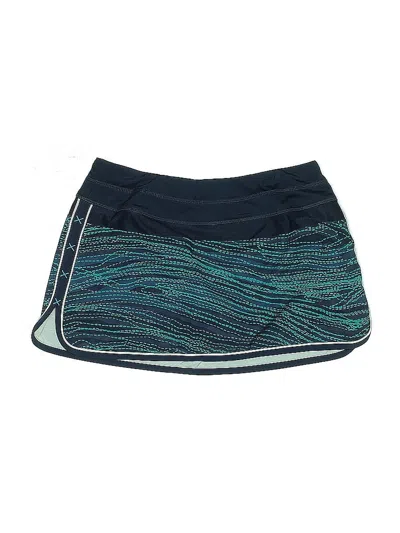 Pre-owned Athleta Casual Skirt In Blue