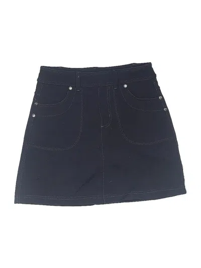 Pre-owned Athleta Casual Skirt In Blue