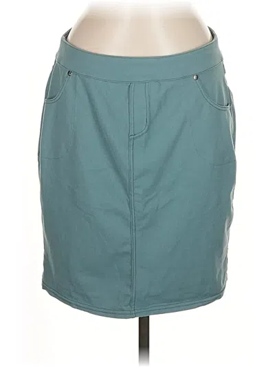 Pre-owned Athleta Casual Skirt In Blue