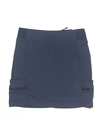 Pre-owned Athleta Casual Skirt In Blue