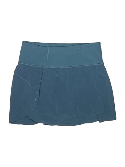 Pre-owned Athleta Casual Skirt In Blue