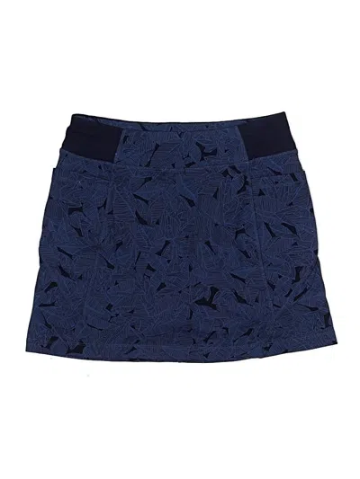 Pre-owned Athleta Casual Skirt In Blue