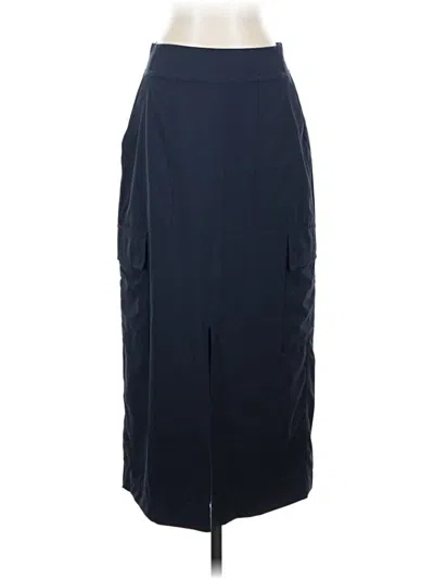 Pre-owned Athleta Casual Skirt In Blue