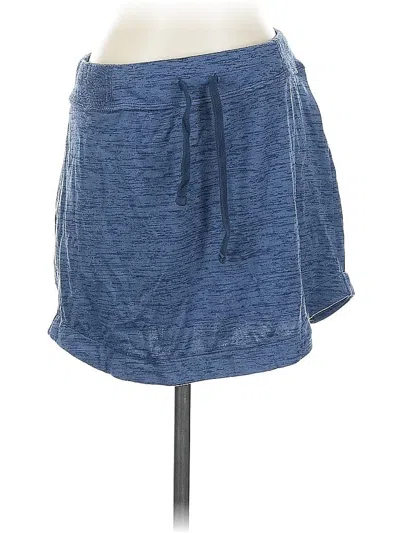 Pre-owned Athleta Casual Skirt In Blue