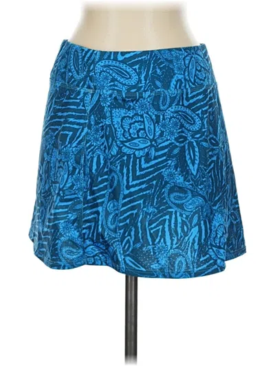 Pre-owned Athleta Casual Skirt In Blue