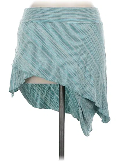 Pre-owned Athleta Casual Skirt In Blue