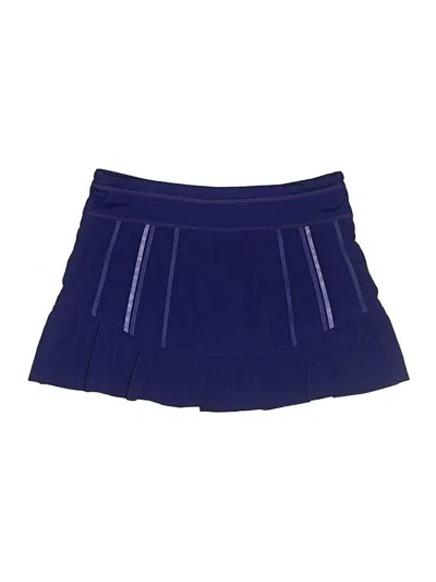 Pre-owned Athleta Casual Skirt In Blue