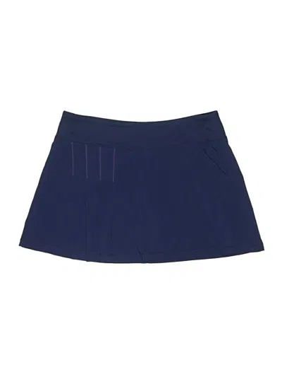 Pre-owned Athleta Casual Skirt In Blue