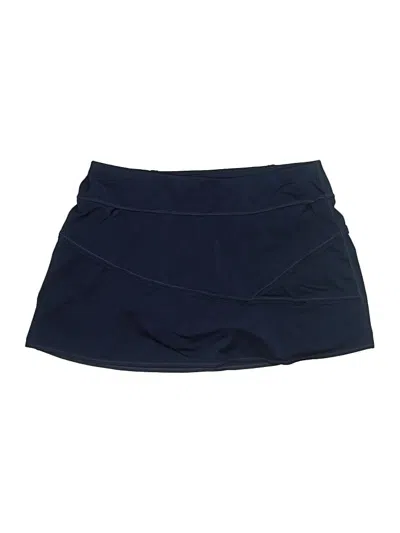 Pre-owned Athleta Casual Skirt In Blue