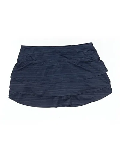 Pre-owned Athleta Casual Skirt In Blue