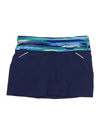 Pre-owned Athleta Casual Skirt In Blue