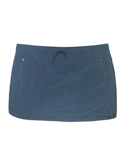 Pre-owned Athleta Casual Skirt In Blue