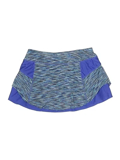Pre-owned Athleta Casual Skirt In Blue
