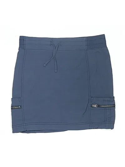 Pre-owned Athleta Casual Skirt In Blue