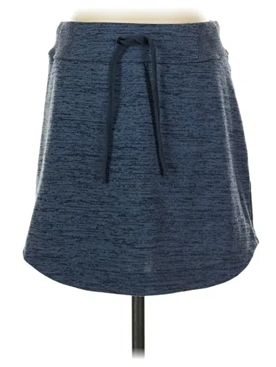 Pre-owned Athleta Casual Skirt In Blue