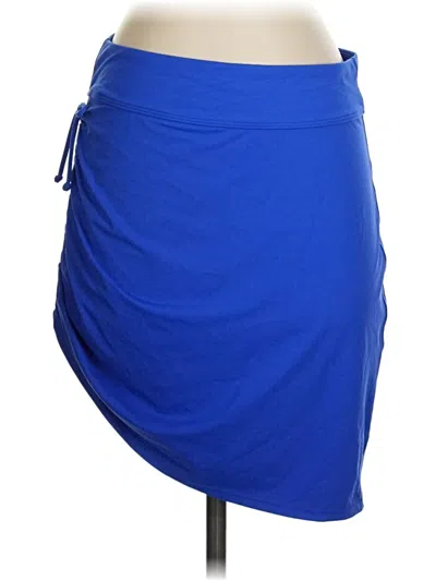 Pre-owned Athleta Casual Skirt In Blue