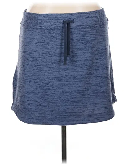 Pre-owned Athleta Casual Skirt In Blue