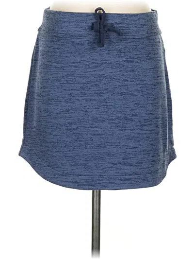 Pre-owned Athleta Casual Skirt In Blue