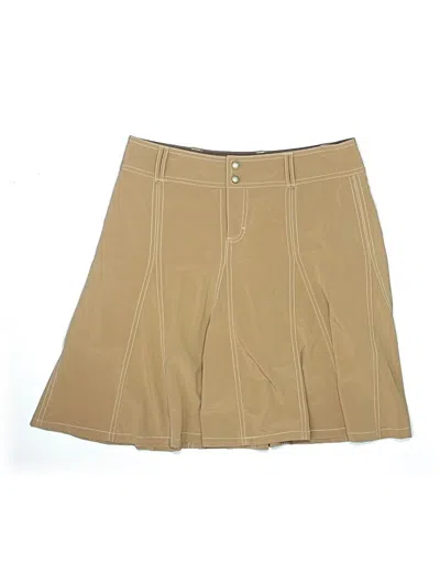 Pre-owned Athleta Casual Skirt In Brown