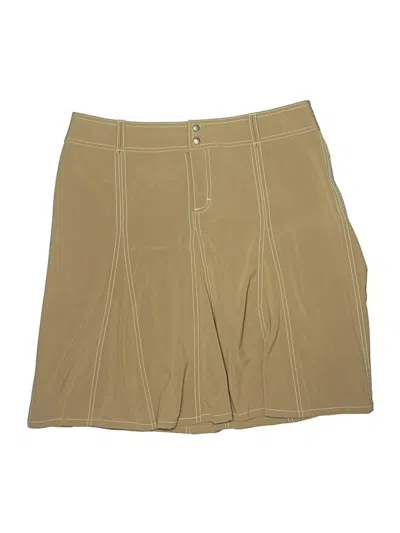 Pre-owned Athleta Casual Skirt In Brown
