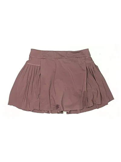 Pre-owned Athleta Casual Skirt In Brown
